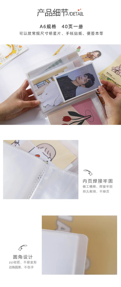 A6 Storage Album for Cards, Stickers & Documents