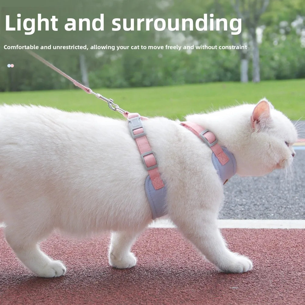 Escape Proof Cat Harness with Leash