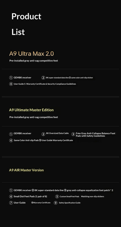 ATK DragonFly A9 Air Ultimate Gaming Mouse