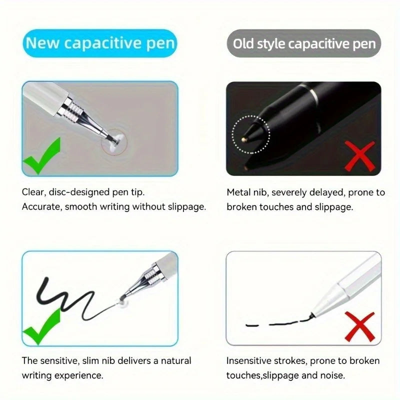 Basix 2-in-1 Universal Capacitive Stylus Pen