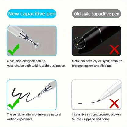 Basix 2-in-1 Universal Capacitive Stylus Pen