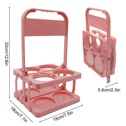 Foldable 6-Bottle Drink Carrier