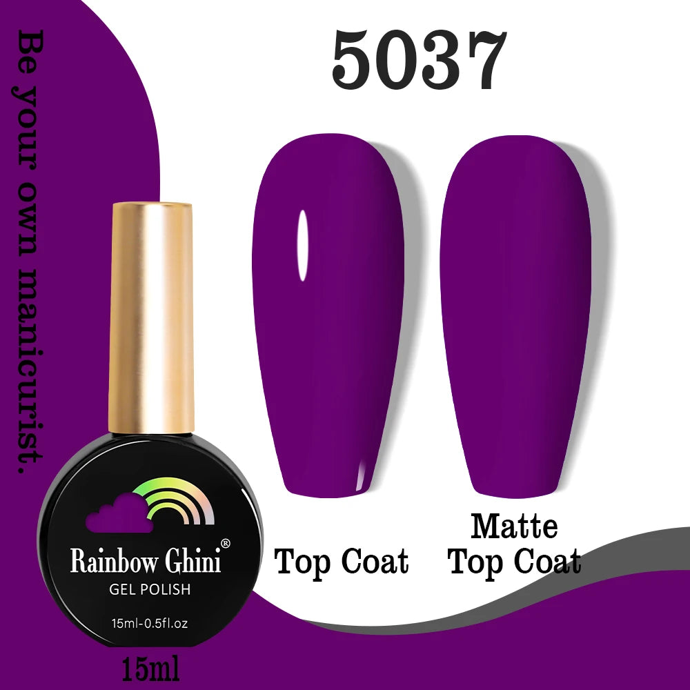 Rainbow Ghini 15ML HEMA & TPO Free Gel Nail Polish
