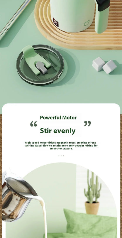 Smart Self-Stirring Temperature Mug