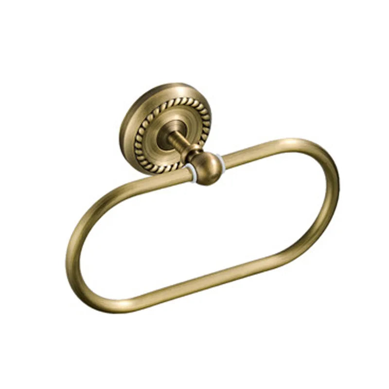 Solid Brass Bathroom Accessories Set