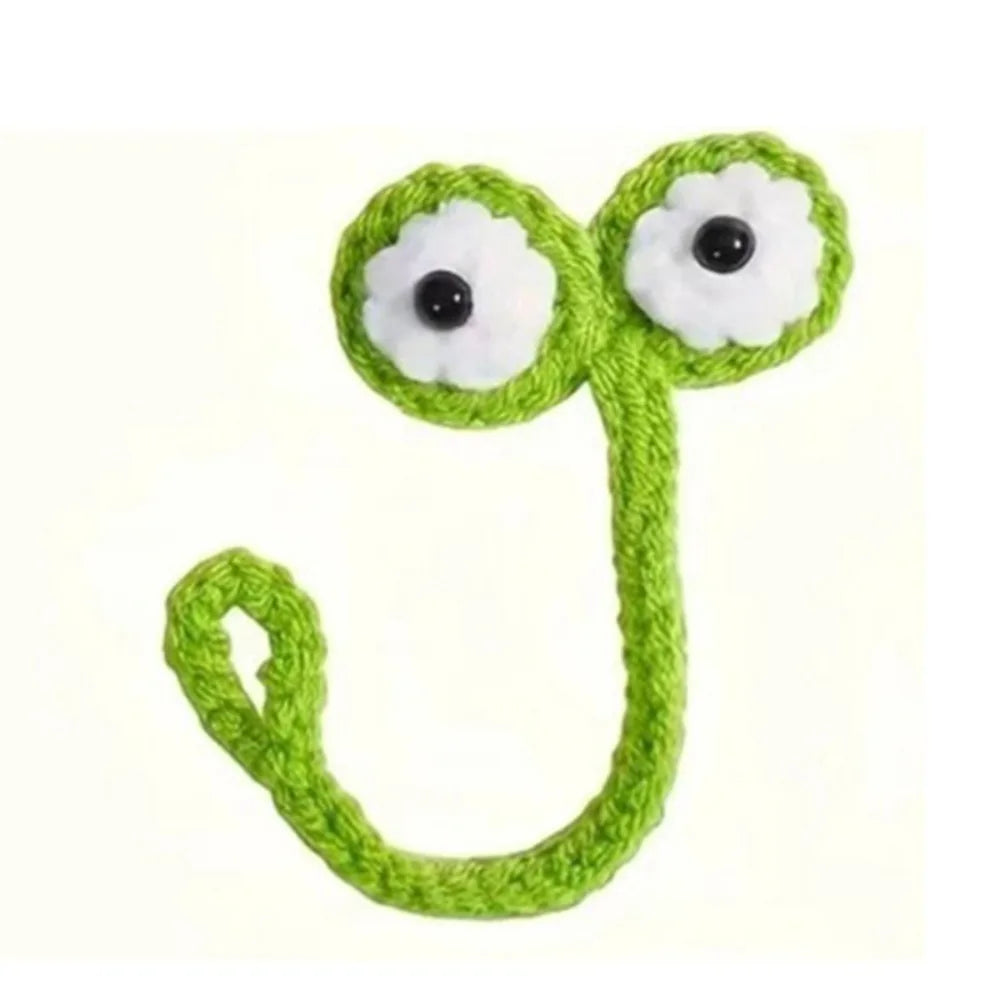 Handmade Crochet Leaf Sprout Headphone Decor