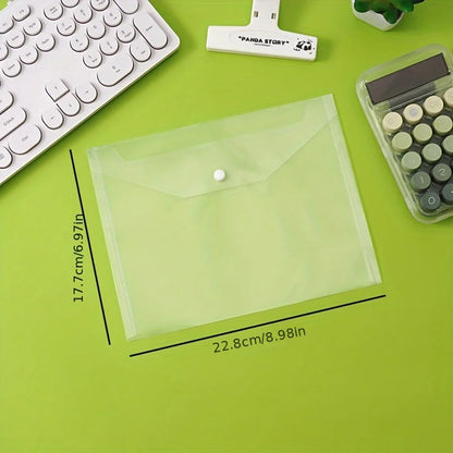 A5 Transparent Document Folder