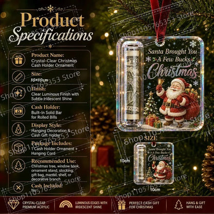 Christmas Cash & Treat Holder Ornament