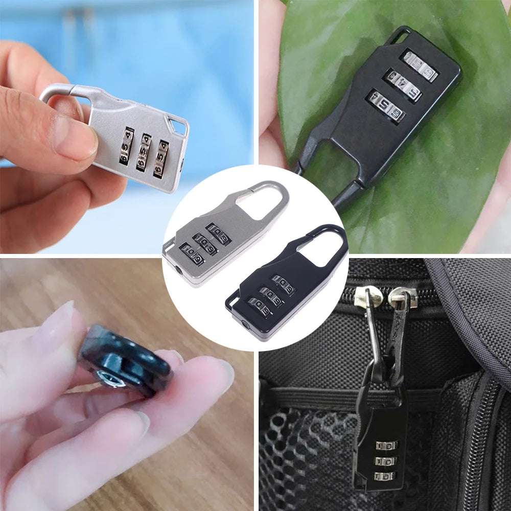 Mini Travel Combination Padlock Set