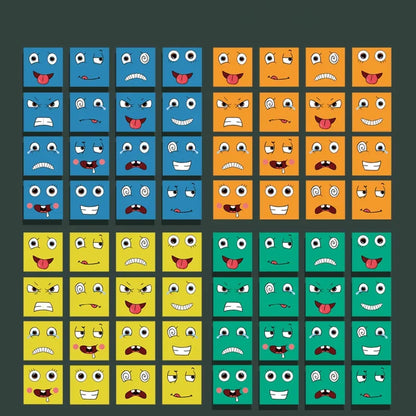 Emotion Expression Block Puzzle Game