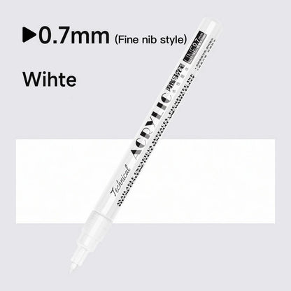Metallic Acrylic Paint Marker Pens Set