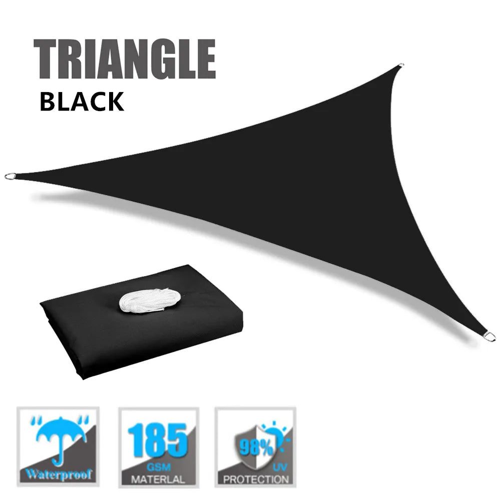 Waterproof Triangle Sun Shade Sail