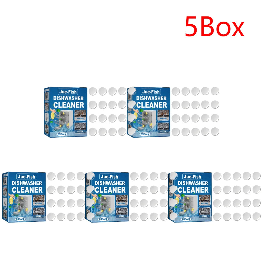 20 100pcs Dishwasher Cleaner