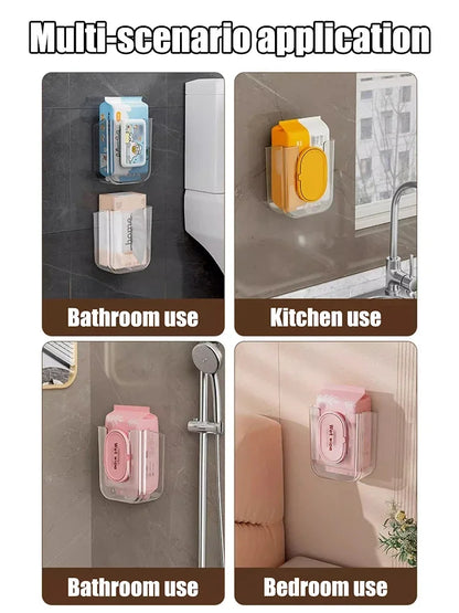 Wall Mounted Wet Wipes Storage Box