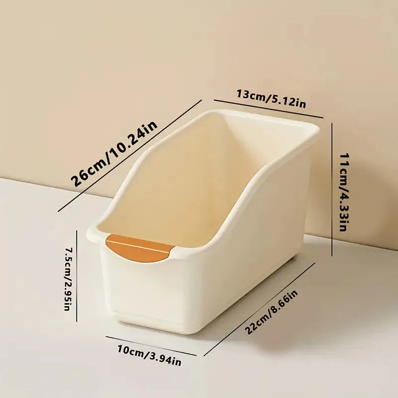 Multipurpose Plastic Storage Basket for Home Organization