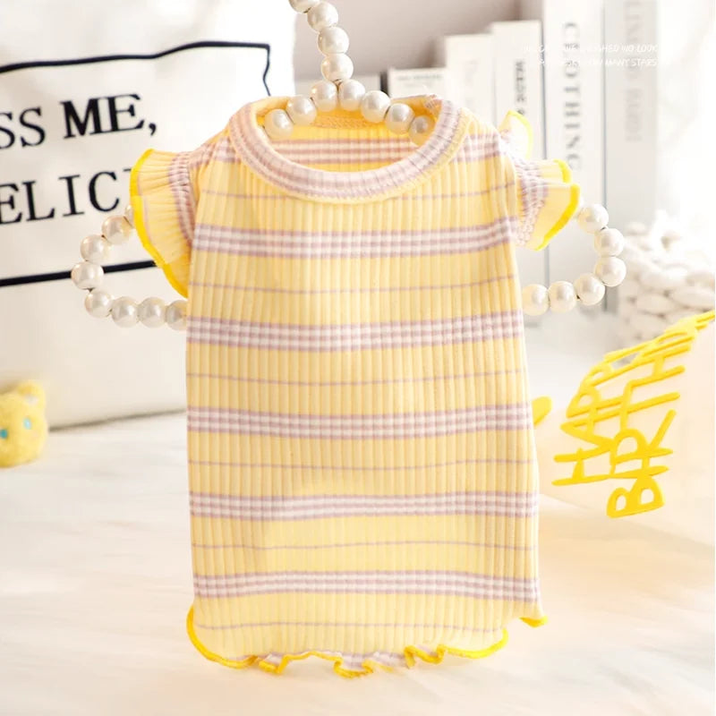 Striped Dog Vest