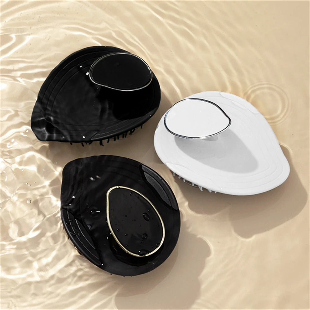 Leaf Shape Scalp Massage Shampoo Brush