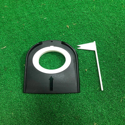 Portable Golf Putting Trainer with Flag Target