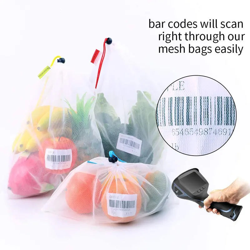 Reusable Mesh Produce Bag Set
