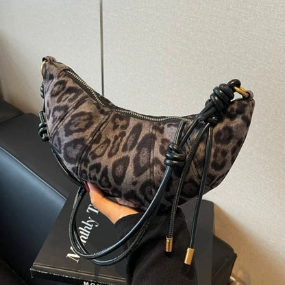 Velvet Shoulder Crossbody Bag