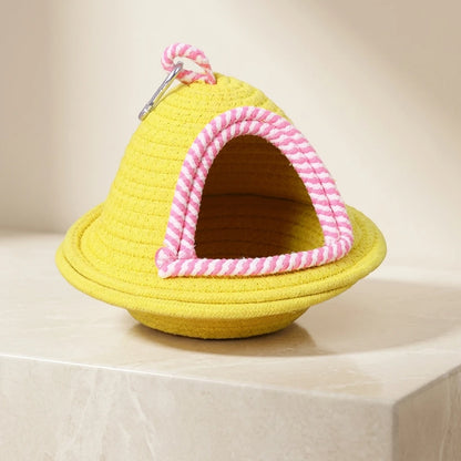Handwoven Cotton Bird Nest House