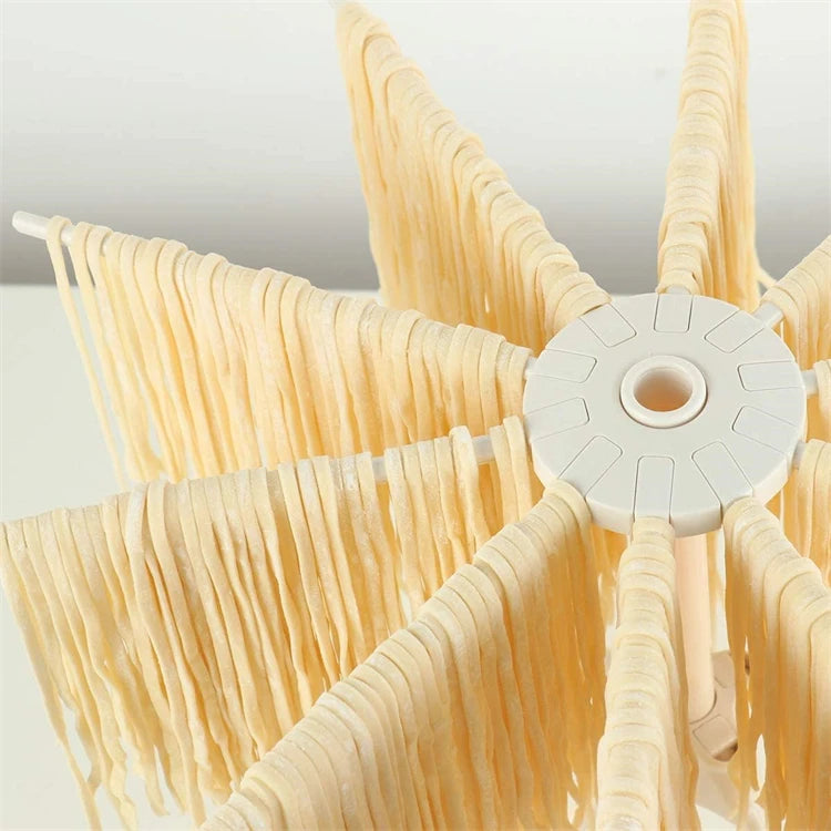Collapsible Pasta Drying Rack with 10 Arms