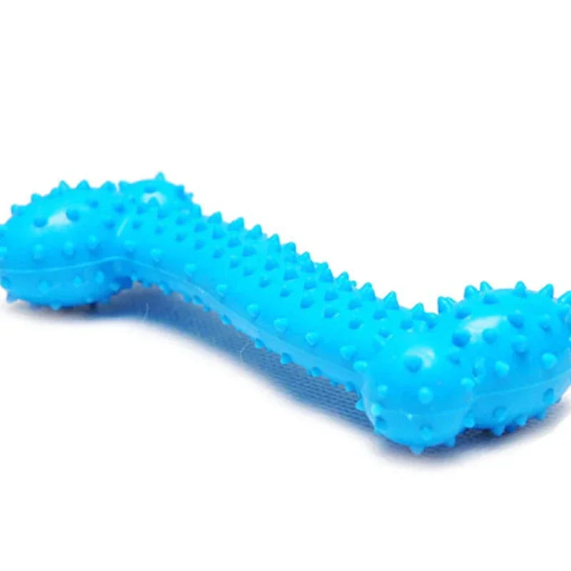 Rubber Dog Teeth Cleaning Chew Toy