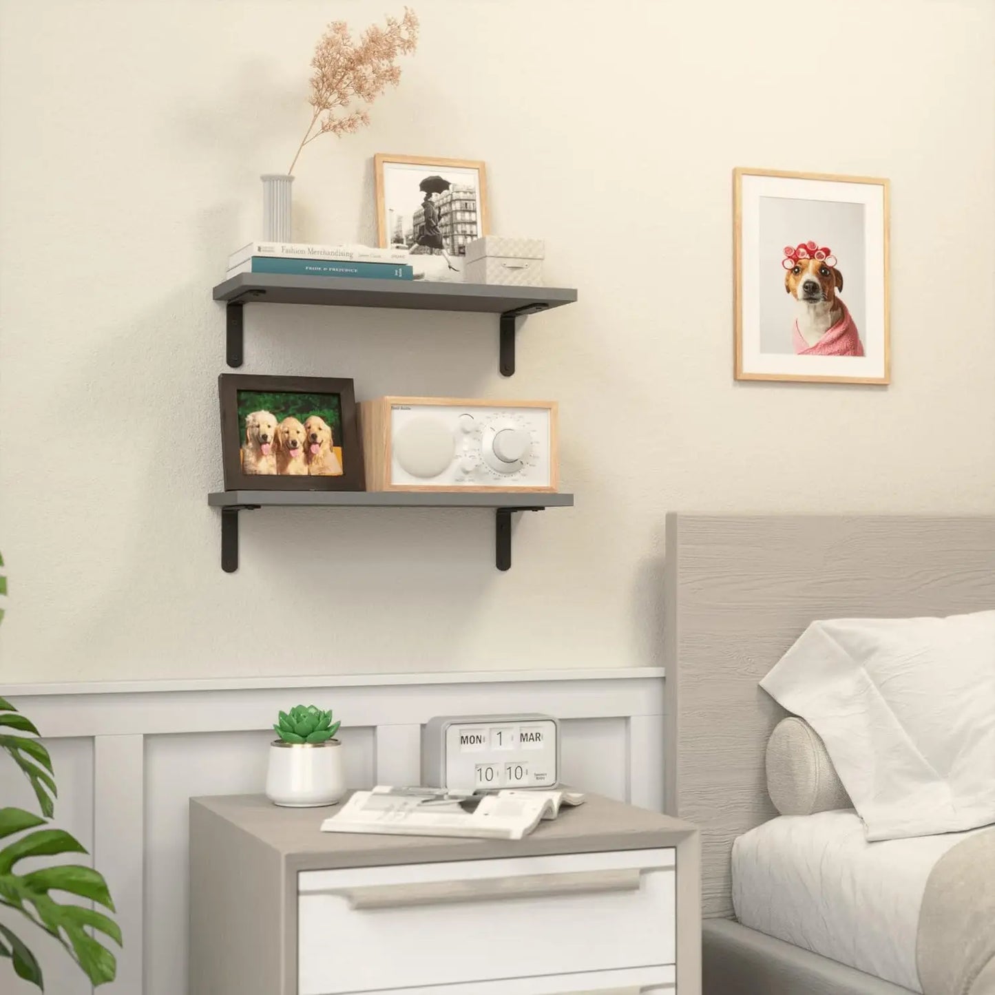 Wooden Wall Floating Shelves