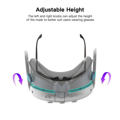Meta Quest 3 Cooling Fan Face Interface with Magnetic Facial Cover
