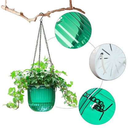 Self-Watering Hanging Planter Pot