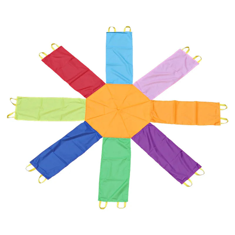 Outdoor Big Rainbow Parachute Toy