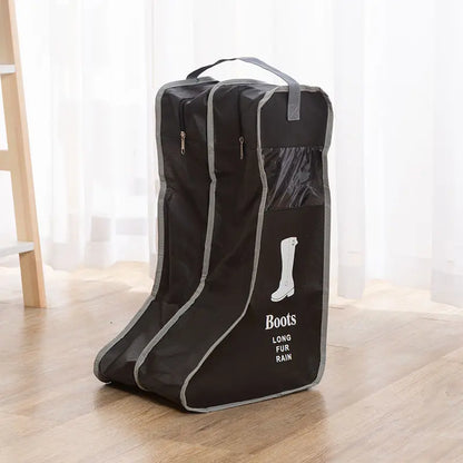 Long Boot & Shoe Storage Bag with Zipper