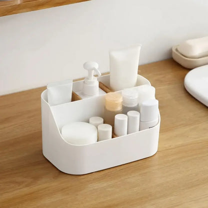 5-Compartment ABS Desktop Storage Organizer Box