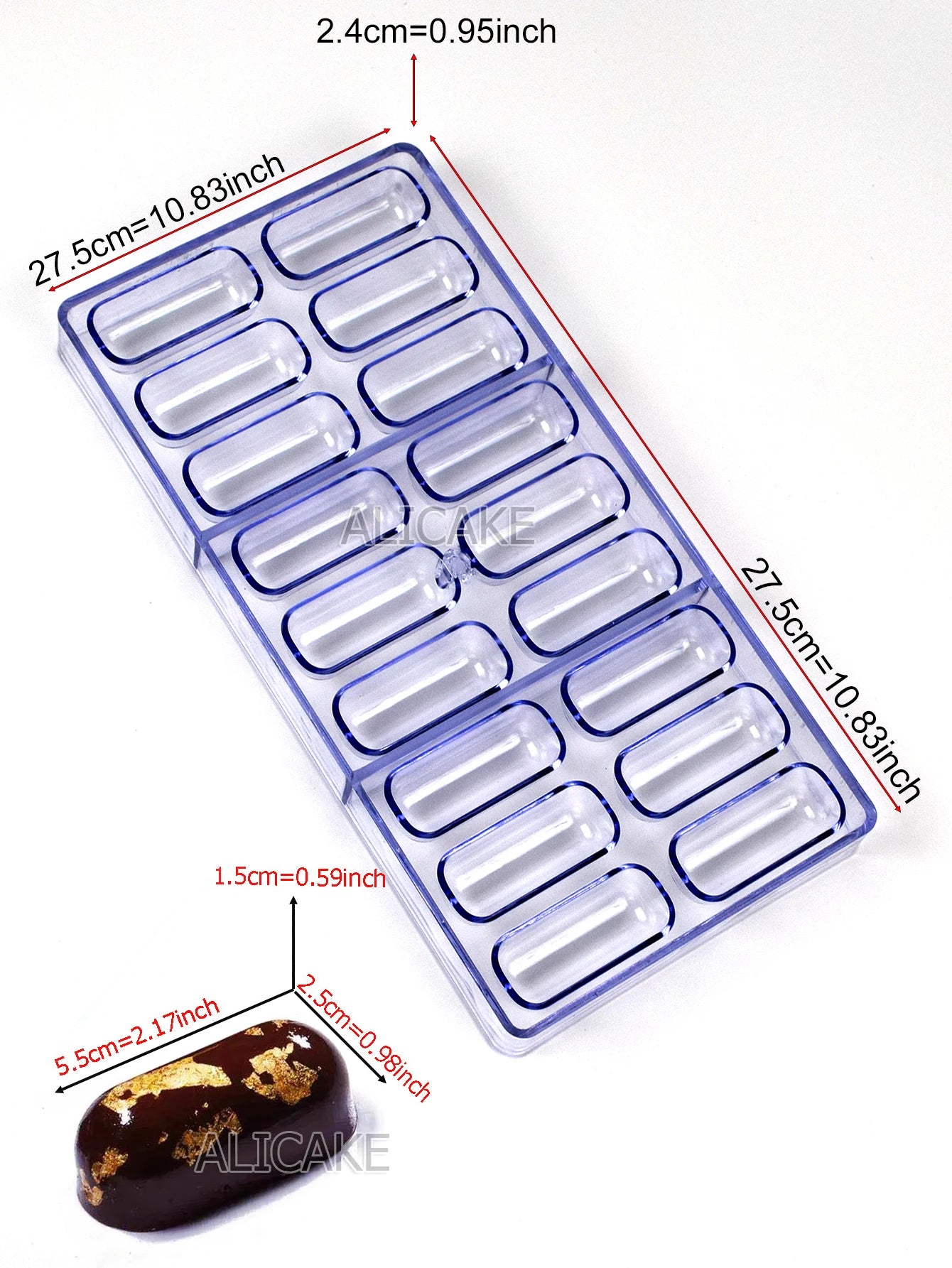 Professional Polycarbonate Chocolate Mold