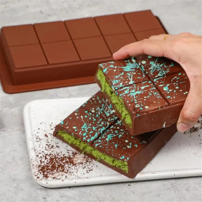 Silicone Break-Apart Chocolate Bar Mold