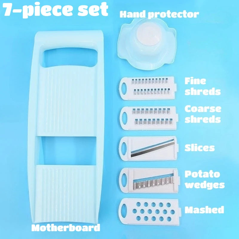 Manual Vegetable Cutter, Mandoline Slicer & Grater for Fruits and Vegetables