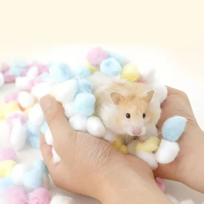 Cotton Bedding Balls for Small Animals