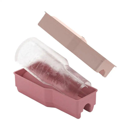 One-Press Silicone Ice Cube Maker with Storage Box