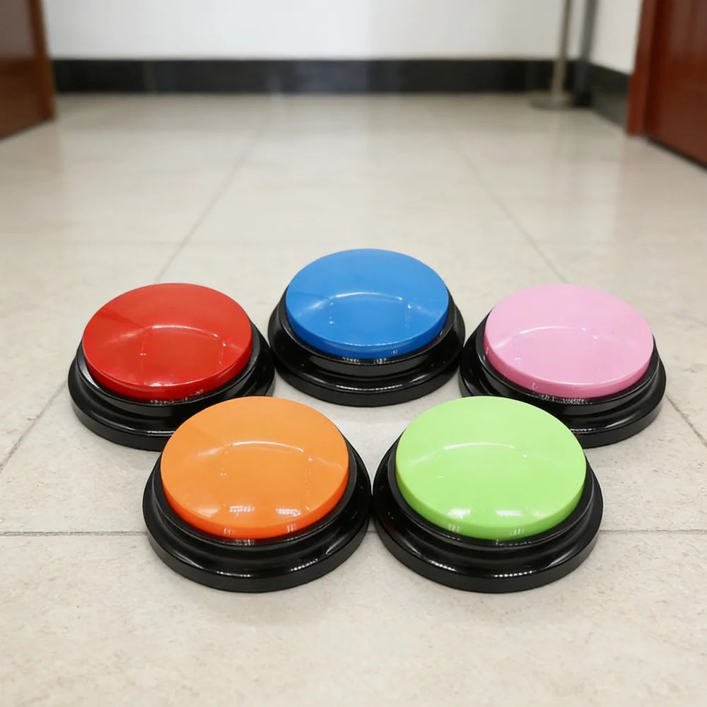 Voice Recording Pet Training Button