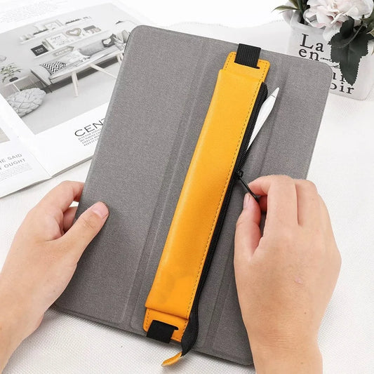 Elastic Pen Pouch with Notebook Band