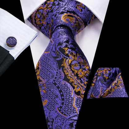 Hi-Tie Silk Men's Tie Set