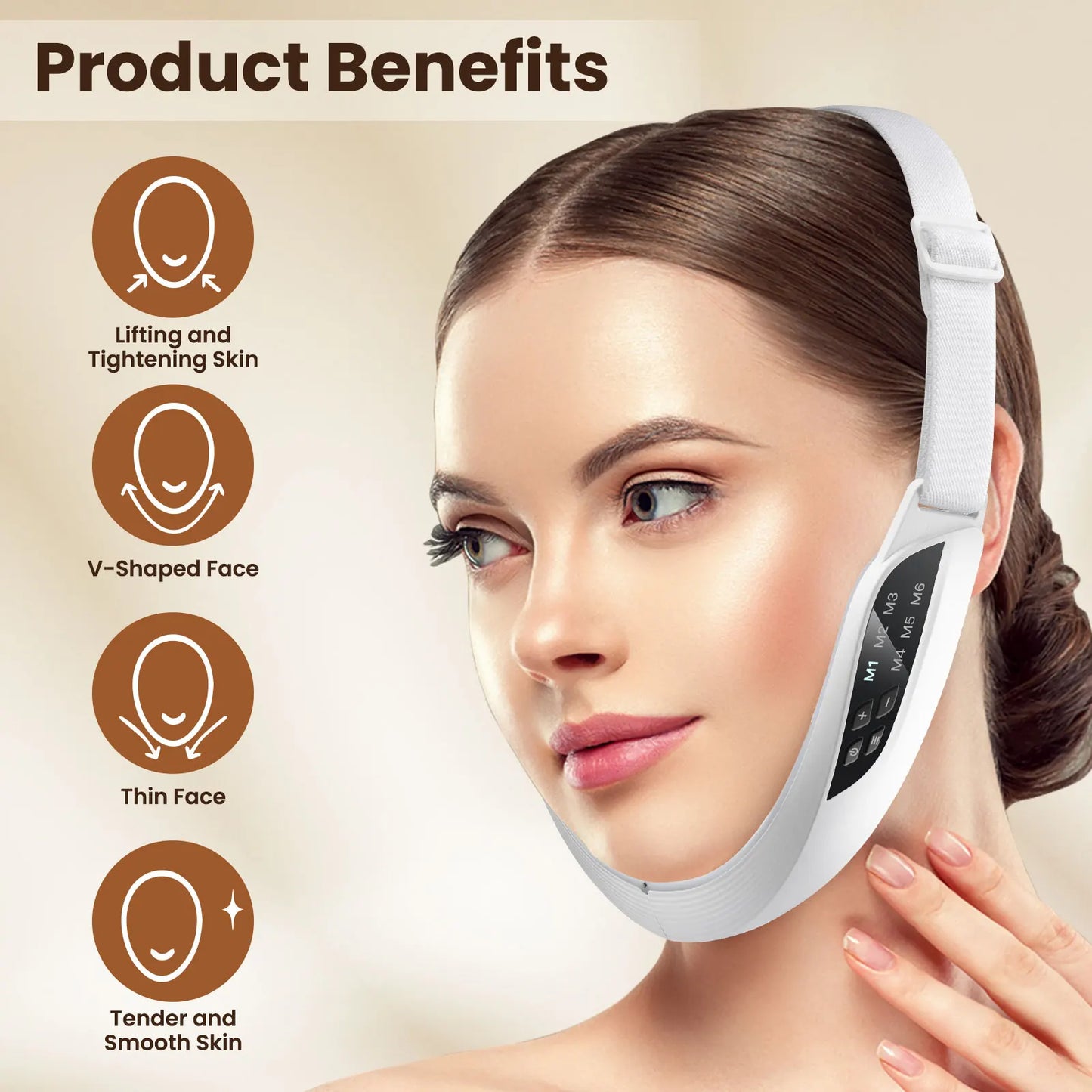 EMS Microcurrent Facial Lifting Massager