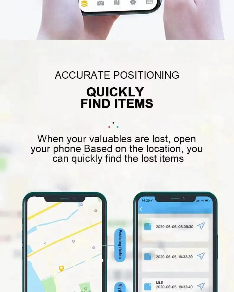 Mini Bluetooth Smart Tracker & Anti-Lost Locator