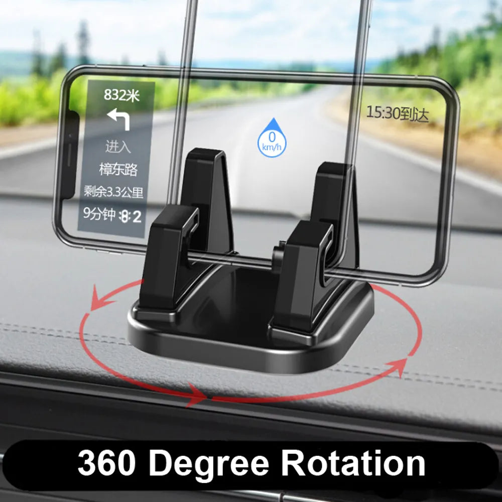 360 Degree Rotate Car Cell Phone Holder