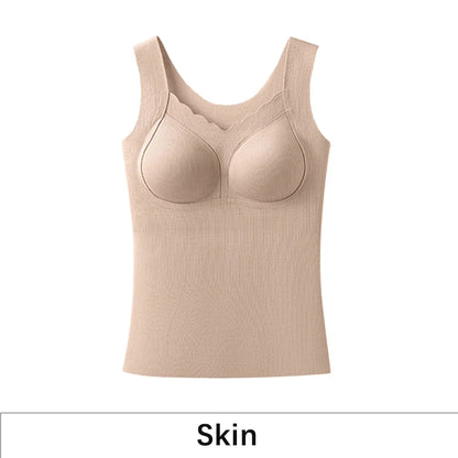 No-Bra Needed Heated Style Thermal Camisole