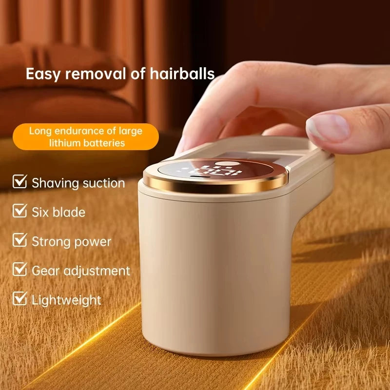 Portable Lint Remover with LED Display