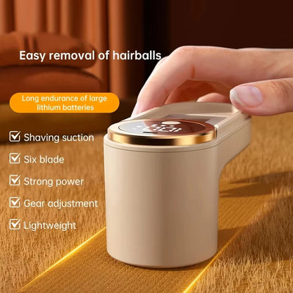Portable Lint Remover with LED Display