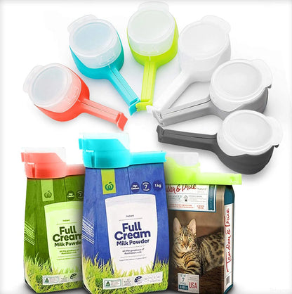 Snack Sealing Clip with Pouring Spout