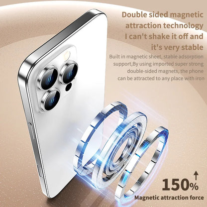 Magnetic Folding Phone Ring Holder