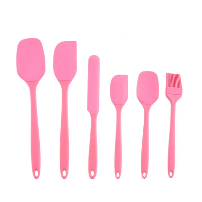 Silicone Spatula, Scraper & Basting Brush Baking Set